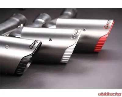 Capristo Exhaust Black Wicrom Tips Lamborghini Urus - 02LA11203020-B