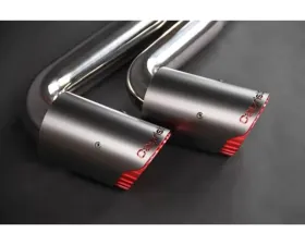 Capristo Exhaust System with Red Wicrom Tips for Lamborghini Urus 2018-2023
