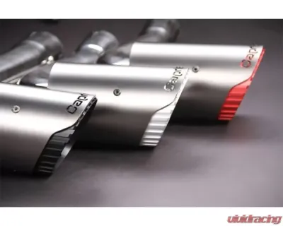 Capristo Exhaust Silver Wicrom Tips for Lamborghini Urus 2018-2023 - Special Order Only - 02LA11203020-S