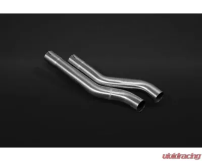 Capristo Exhaust Black Valved Exhaust with Middle Silencer Spare and Wicrom Tips Lamborghini Urus Performante - 02LA11203028-B