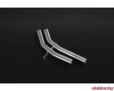 Capristo Exhaust Black Valved Exhaust with Middle Silencer Spare and Wicrom Tips Lamborghini Urus Performante - 02LA11203028-B