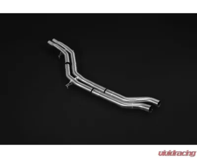 Capristo Exhaust Black Valved Exhaust with Middle Silencer Spare and Wicrom Tips Lamborghini Urus Performante - 02LA11203028-B