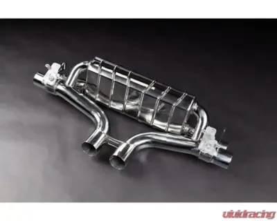 Capristo Exhaust Black Valved Exhaust with Middle Silencer Spare and Wicrom "Performante" Tips Lamborghini Urus Performante - 02LA11203030-B