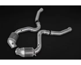 Capristo Exhaust 250 Cell Sports Cat Downpipes Mercedes AMG C63 (W205)