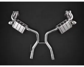 Capristo Exhaust Valved Exhaust with Mid-Pipes (for OE Actuators) Mercedes AMG S63 (C217)
