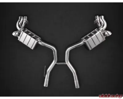 Capristo Exhaust Valved Exhaust with Mid-Pipes (for OE Actuators) Mercedes AMG S63 (C217) - 02MB08103008