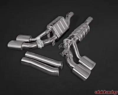 Capristo Exhaust ECE Valved Dual Mufflers (for OE Valves) Mercedes AMG G63 (W463A) 4L BiTurbo - 02MB08503051