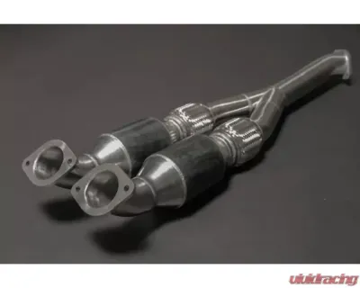 Capristo Exhaust Center Silencer Replacement (Y-Pipe) with 100 Cell Secondary Cat Nissan GTR MK3 | MK4 | Nismo - 02NI09503016