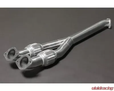 Capristo Exhaust Center Silencer Replacement (Y-Pipe) with Secondary Race Pipe Nissan GTR MK3 | MK4 | Nismo - 02NI09503018