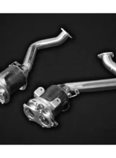 Capristo Exhaust Black Complete Valved Exhaust System with Carbon Tips (CES3) Porsche 718 Spyder | GTS | Cayman GT4                                     - 02PO01003021-B - Image 4
