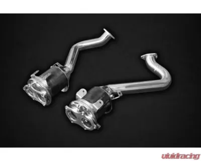 Capristo Exhaust Black Complete Valved Exhaust System with Carbon Tips (CES3) Porsche 718 Spyder | GTS | Cayman GT4 - 02PO01003021-B
