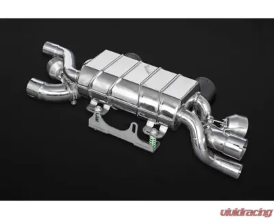 Capristo Exhaust Black 250 Cell Sports Cats Valved Exhaust with Carbon Tips (CES3) Porsche 991.2 Carrera | GTS - 02PO03903035-B
