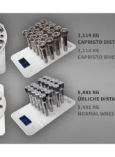 Capristo Wheel Spacers 11mm Front / 17mm Rear (Circle Shape) with Titanium Wheel Bolts Ferrari 488/F8/SF90 2019-2023                                     - 01FE08703017 - Image 2