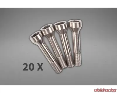 Capristo Wheel Spacers 11mm Front / 17mm Rear (Circle Shape) with Titanium Wheel Bolts Ferrari 488/F8/SF90 2019-2023 - 01FE08703017