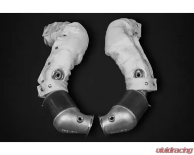 Capristo Exhaust 250 Cell Sports Cat Downpipes w/ Heat Blankets Aston Martin Vantage | AMR 2018-2020 - 02AM05003013