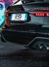 Capristo Exhaust OE Actuators Valved Exhaust System w/ Carbon Fiber Tips Audi RS6 C8 2019-2025                                     - 02AU01903037 - Image 11