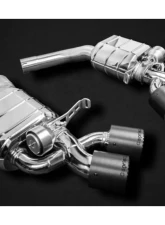 Capristo Exhaust OE Actuators Valved Exhaust System w/ Carbon Fiber Tips Audi RS6 C8 2019-2025                                     - 02AU01903037 - Image 3