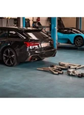 Capristo Exhaust OE Actuators Valved Exhaust System w/ Carbon Fiber Tips Audi RS6 C8 2019-2025                                     - 02AU01903037 - Image 9