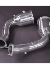 Capristo Exhaust 250 Cell Catted Downpipes w/ OE OPF/GPF Audi RS6 C8 2019-2025                                     - 02AU01903039 - Image 2