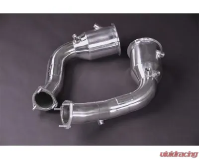 Capristo Exhaust 250 Cell Catted Downpipes w/ OE OPF/GPF Audi RS6 C8 2019-2025 - 02AU01903039