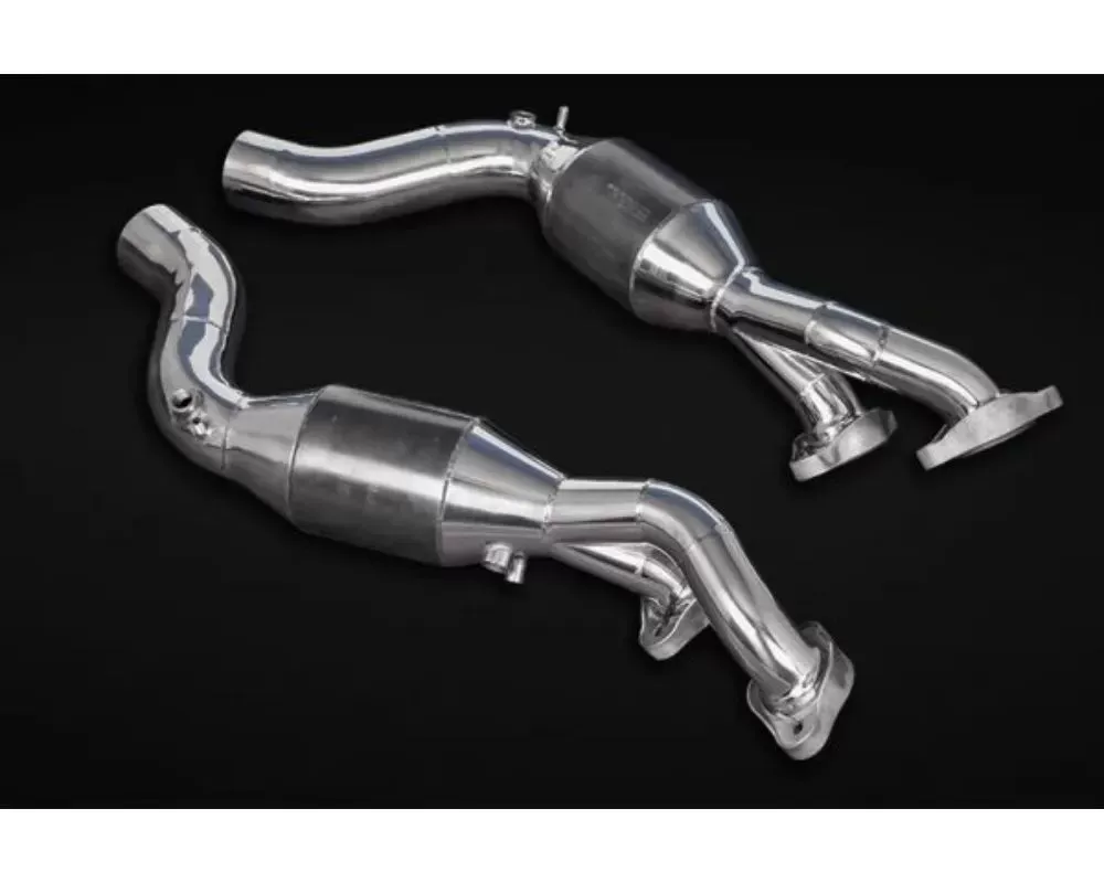 Capristo Exhaust 250 Cell Sports Cats w/ Heat Blankets Ferrari Enzo 2002-2005 - 02FE04503005