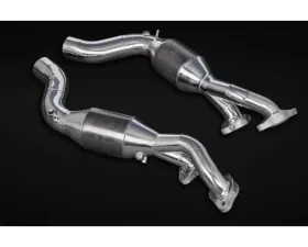 Capristo Exhaust 250 Cell Sports Cats with Heat Blankets for Ferrari Enzo 2002-2005
