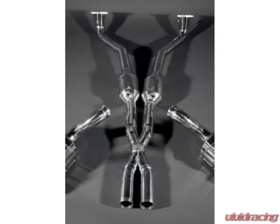 Capristo Exhaust 250 Cell Sports Cats w/ X Pipe & Heat Blankets Ferrari California 2008-2014 - 02FE06303011