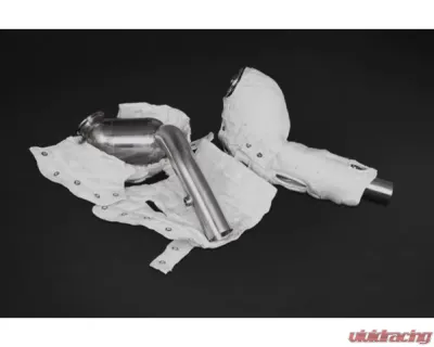 Capristo Exhaust 250 Cell Sport Cat Downpipes w/ Heat Blankets Ferrari Portofino 2017-2023 - 02FE08303009