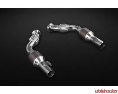 Capristo Exhaust 250 Cell Sports Cats w/ Heat Blankets Ferrari 488 GTB | Pista 2019-2021 - 02FE08703027