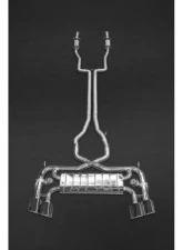 Capristo Exhaust Valved Exhaust System for Jaguar F-Type V8 R 2014-2023 with CES3 200 Cell Sports Cats                                     - 02JA02803034 - Image 6