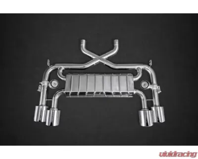 Capristo Exhaust Valved Exhaust System for Jaguar F-Type V8 R 2014-2023 with CES3 200 Cell Sports Cats - 02JA02803034