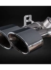 Capristo Exhaust Valved Exhaust System for Jaguar F-Type V8 R 2014-2023 with CES3 200 Cell Sports Cats                                     - 02JA02803034 - Image 6