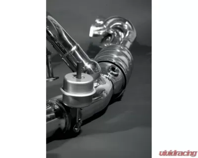 Capristo Exhaust Racing Valved Exhaust System w/ Headers, Sports Cats & Ceramic Coated Tip Lamborghini Murcielago LP640 2001-2010 - 02LA01403008