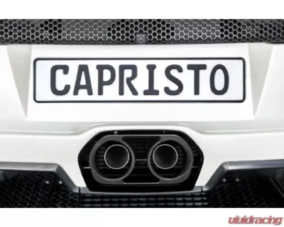 Capristo Exhaust Racing Valved Exhaust System w/ Headers, Sports Cats & Ceramic Coated Tip Lamborghini Murcielago LP640 2001-2010 - 02LA01403008