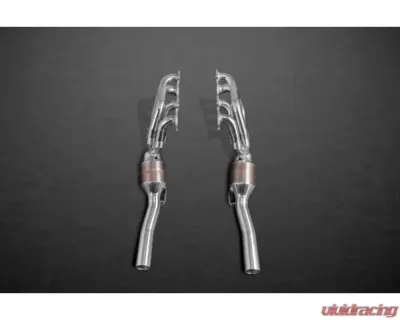 Capristo Exhaust 250 Cell Sports Cat Headers w/ Post Cat Race Pipe Mercedes AMG C63 2008-2014 - 02MB02005005