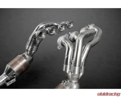 Capristo Exhaust 250 Cell Sports Cat Headers w/ Post Cat Race Pipe Mercedes AMG C63 2008-2014 - 02MB02005005