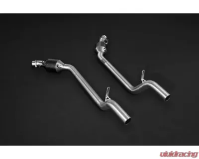 Capristo Exhaust Middle Silencer with 250 Cell Sports Cats for Mercedes AMG SL63 2013-2023 - 02MB03603011