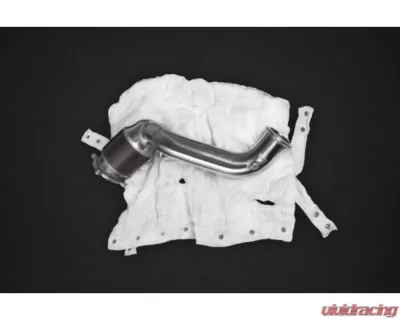 Capristo Exhaust 250 Cell Sports Cats Downpipes with Heat Blankets for McLaren 720S 2017-2022 - 02ML110.720SportCat250