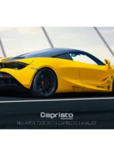 Capristo Exhaust 250 Cell Sports Cats Downpipes with Heat Blankets for McLaren 720S 2017-2022                                     - 02ML110.720SportCat250 - Image 3