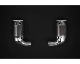 Capristo Exhaust 250 Cell Sports Cats for Porsche 991.2 Turbo 2017-2019, T309 Stainless Steel