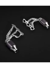 Capristo Exhaust Headers w/ 250 Cell Sports Cat Porsche 991.2 GT3RS 2018-2019                                     - 02PO08603018GT3RSK - Image 4