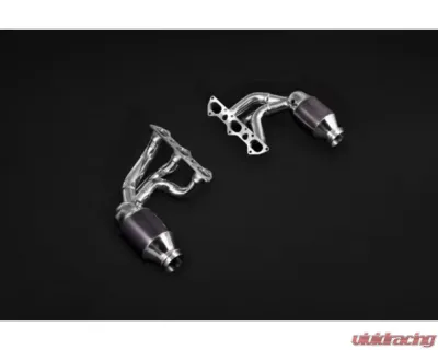 Capristo Exhaust Headers w/ 250 Cell Sports Cat Porsche 991.2 GT3RS 2018-2019 - 02PO08603018GT3RSK
