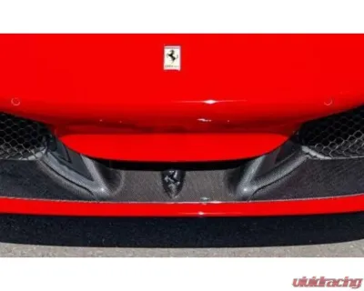 Capristo Exhaust Carbon Fiber Front Spoiler Ferrari F8 Tributo | Spider 2020-2022 - 03FE12310004-01LG