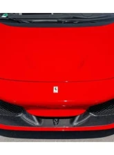 Capristo Exhaust Carbon Fiber Front Spoiler & Side Air Guides Set Ferrari F8 Tributo | Spider 2020-2022                                     - 03FE12310004LG - Image 4