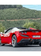 Capristo Exhaust Carbon Fiber Rear Spoiler Ferrari F8 Tributo | Spider 2020-2022                                     - 03FE12310007LG - Image 2