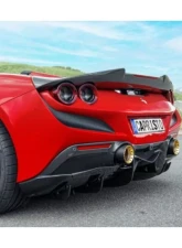 Capristo Exhaust Carbon Fiber Rear Spoiler Ferrari F8 Tributo | Spider 2020-2022                                     - 03FE12310007LG - Image 6