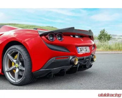 Capristo Exhaust Carbon Fiber Rear Spoiler Ferrari F8 Tributo | Spider 2020-2022 - 03FE12310007LG