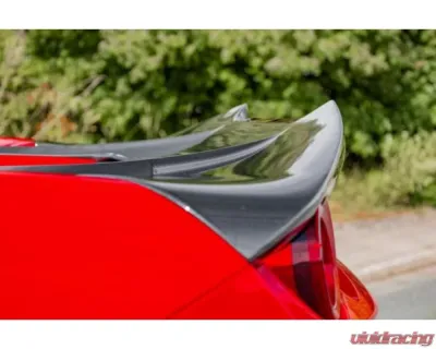 Capristo Exhaust Carbon Fiber Rear Spoiler Ferrari F8 Tributo | Spider 2020-2022 - 03FE12310007LG