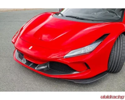 Capristo Exhaust Carbon Fiber Headlight Air Vents Ferrari F8 Tributo | Spider 2020-2022 - 03FE12310011LG