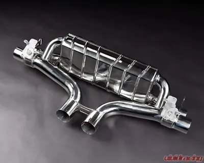 Capristo Exhaust Valved Exhaust w/ Mid-Silencer Spare for OEM Tips (OE Actuators) Lamborghini Urus/S 2018+ - 02LA11203024